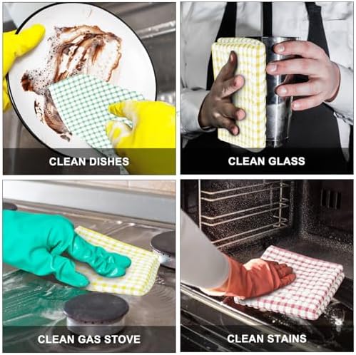 Nialnant 8 Pcs Kitchen Dish Rags, 100% Cotton Kitchen Towels - Image 6