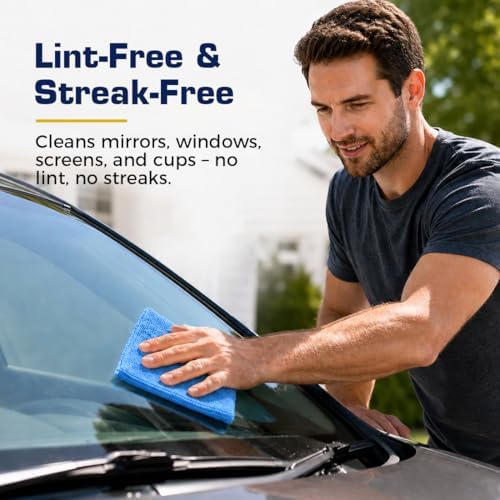 GLIMGLINT Microfiber Cleaning Cloth 150 Pack, Reusable Paper Towels 11 x 9 - Image 5
