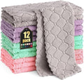 Homaxy 12 Pack Super Soft & Absorbent Dish Cloths by Homaxy