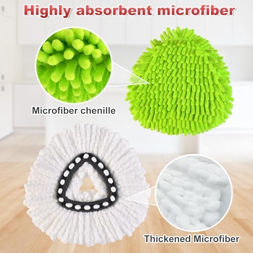 6PCS Mop Heads Replacements for OCedar, Dry and Wet for Cleaning All - Image 3