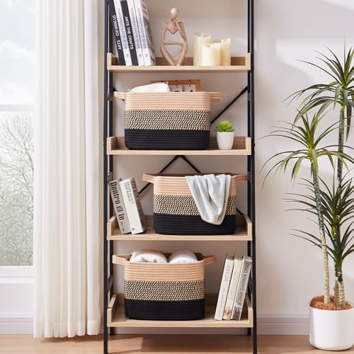 OIAHOMY Cotton Rope Storage Baskets - Image 2