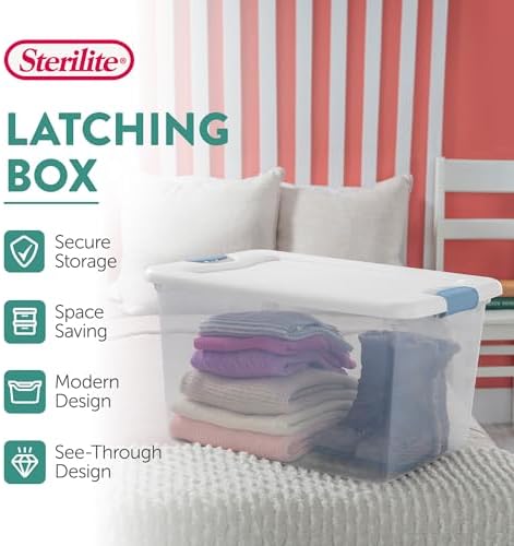 Sterilite Latching Box with Lids - Image 3