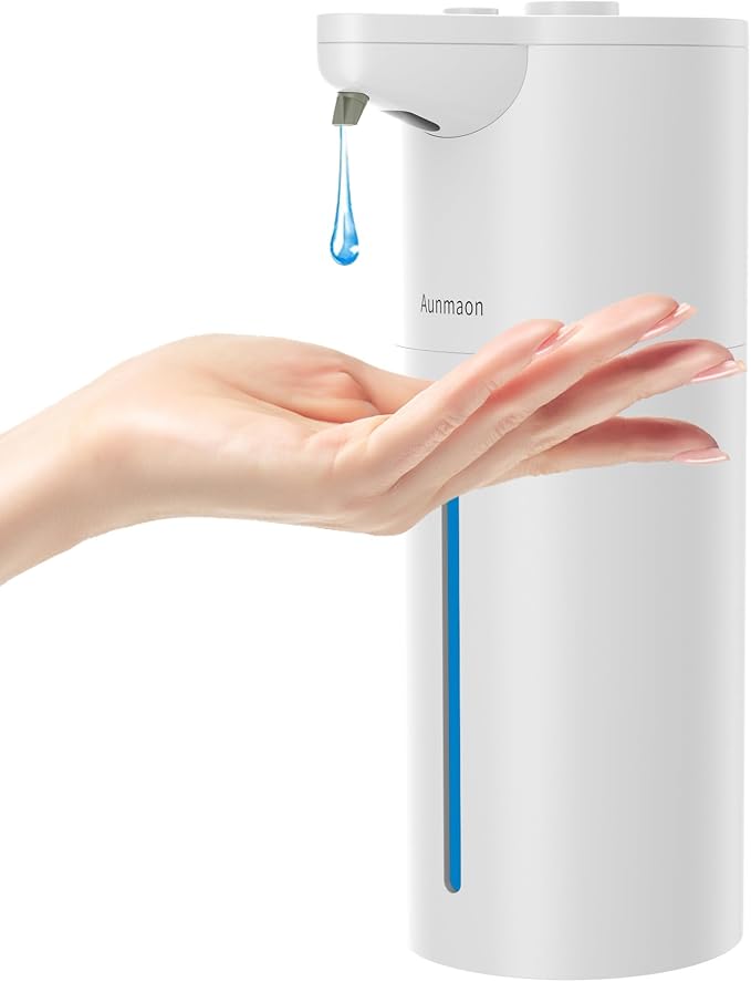 Automatic Soap Dispenser Touchless, Kitchen & Bathroom, Hands-Free, Adjustable by Aunmaon