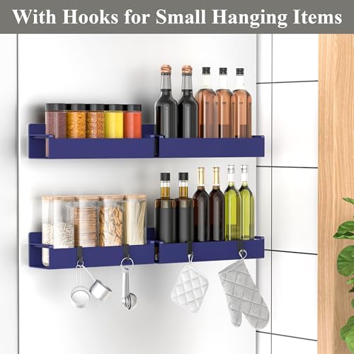 HuggieGems 4 Pack Magnetic Spice Rack Organizer - Image 2