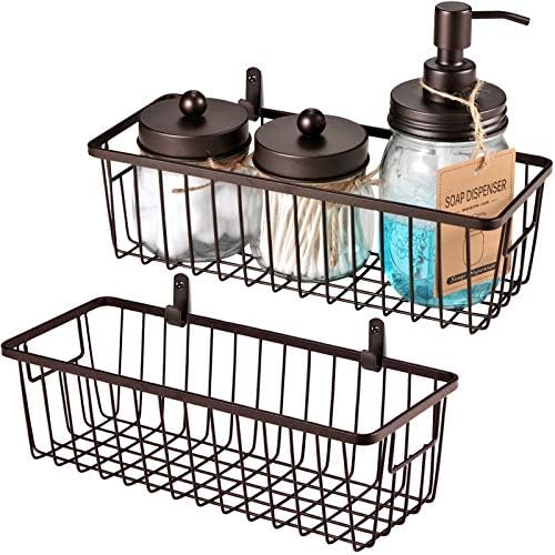 SheeChung Metal Wire Basket, Small Storage Baskets by SheeChung