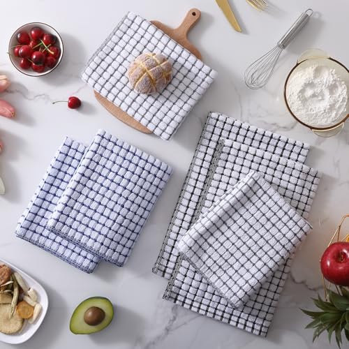 Mordimy Cotton 6 Pack Terry Kitchen Towels, 16 x 25 Inches - Image 2