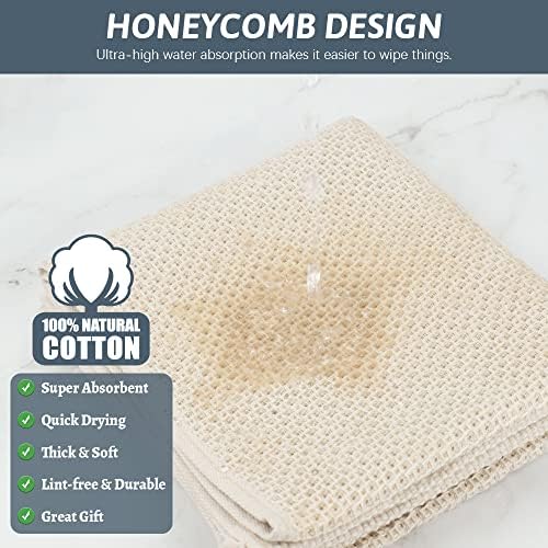 Nialnant 6 Pack Kitchen Hand Towels, 100% Cotton - Image 4