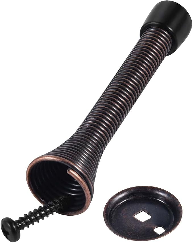 KISEER 12 Pack Spring Door Stops 3 1/4 Inch Flexible Heavy Duty Spring Door - Image 7