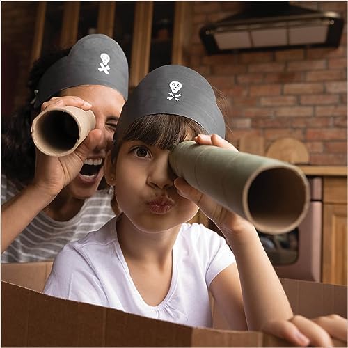 54 PC Cardboard Paper Tubes for Crafts - Image 7
