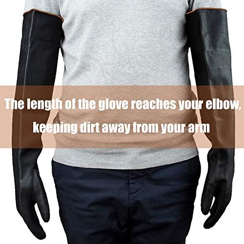 Chemical Resistant Latex Gloves - Image 3