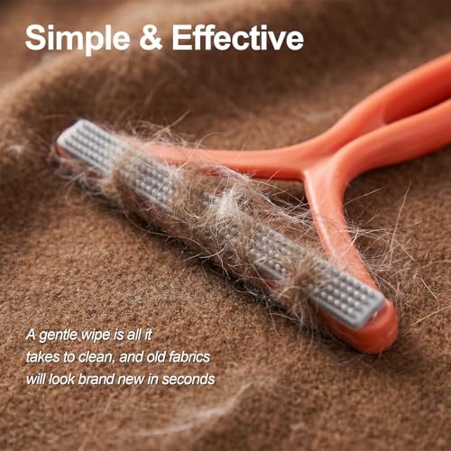 2PCS Portable Lint Remover Hand Fuzz Shaver Reusable Double Sided - Image 4