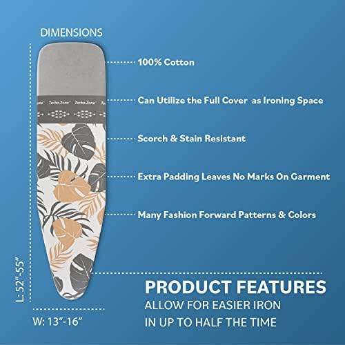 Bartnelli Ironing Board Cover and Pad, Made in Europe - Image 5