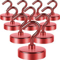 Neosmuk Magnetic Hooks, 85lb Heavy Duty, 10 Pack by Neosmuk