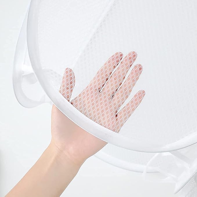 Pop up Laundry Hamper, Portable Foldable Mesh Clothes Hamper - Image 4