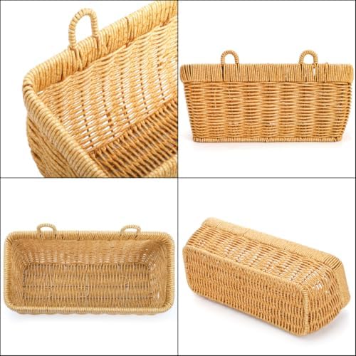 ZEAYEA 2 Pack Cute Small Wall Hanging Basket - Image 3