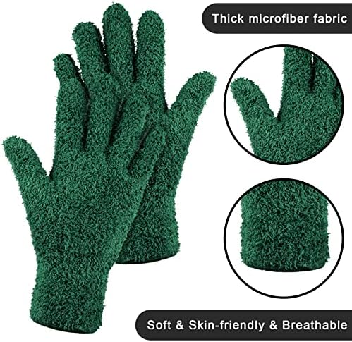 Patelai 3 Pairs Microfiber Dusting Gloves - Image 5