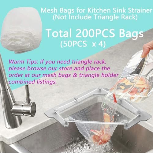 200PCS Large Size Filtering Mesh Bags - Image 2