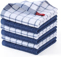 Homaxy Premium Cotton Kitchen Dish Cloths 12"x 12", 6 Pack by Homaxy