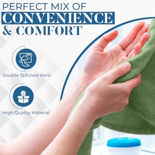 DAN RIVER Luxury Hand Towel – Soft, Quick-Drying, Premium Cotton Towel - Image 5