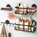 KEGII Shower Caddy Suction Cup, 4 Pack Suction Shower Shelf by KEGII
