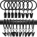 LLPJS 100 Pack Curtain Rings by LLPJSCurtainRingsClipHooks