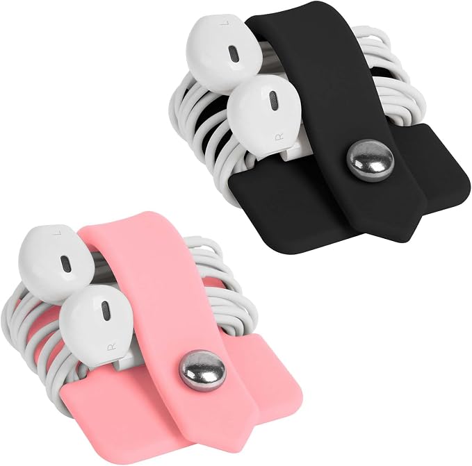 Cord Organizer Earbuds Holder Earphone Wrap Earphones Organizer Headset by ELFRhino