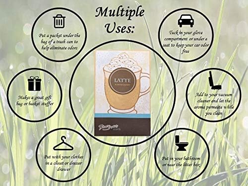 Latte Scented Sachets Pack of 3, Everyday - Image 3
