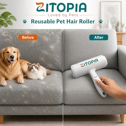 Pet Hair Remover Roller for Dogs & Cats, Couch & Carpet - Image 2