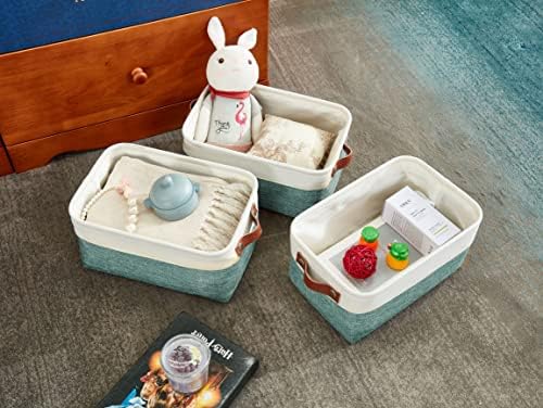 DECOMOMO Small Storage Basket, Closet Storage Bins, Baskets - Image 2