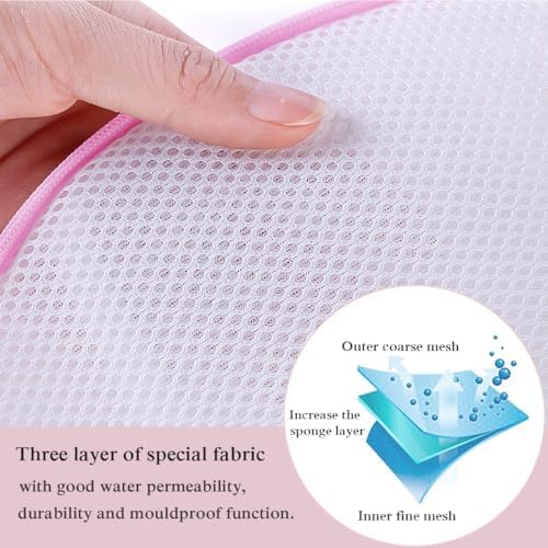 4 Pack Large Bra Washer Laundry Bags - Image 5