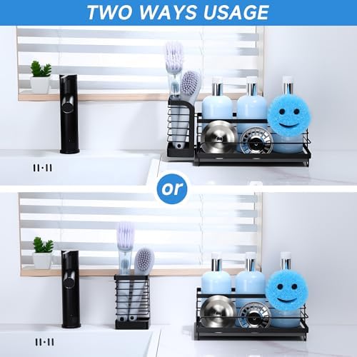 for Scrub Daddy & Mommy Sponge Holder, Kitchen Sink Caddy - Image 3
