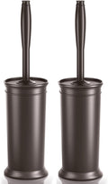 Toilet Brush and Holder 2 Pack, Toilet Bowl Brush by UPTRONIC