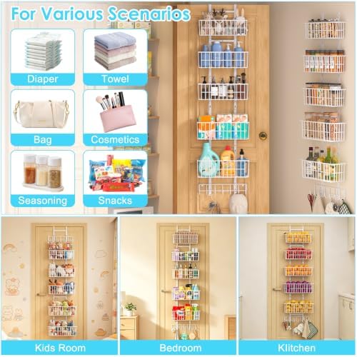 Hongtamoya Over The Door Organizer, Hanging Door Organizer - Image 7