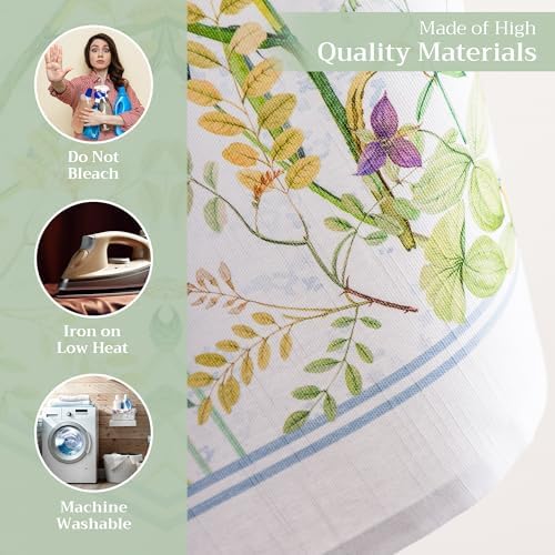 Maison d' Hermine Kitchen Towels Set of 3 Reusable 100% Cotton 27.50" x 20" - Image 3