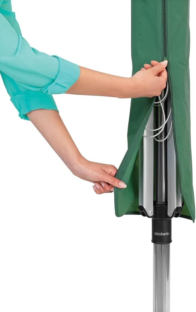 Brabantia Lift-O-Matic Outdoor 4 Arm Clothesline Height Adjustable, Folding - Image 5