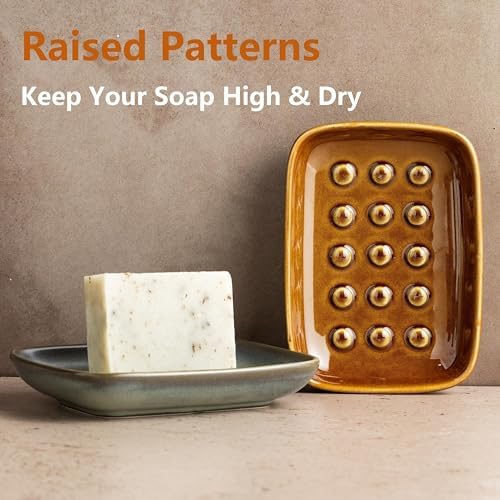 Miamolo Soap Dish for Shower, Soap Holder - Image 4