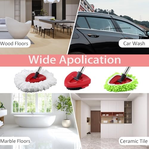 Replacement Head Spin Mop Refills Compatible - Image 4