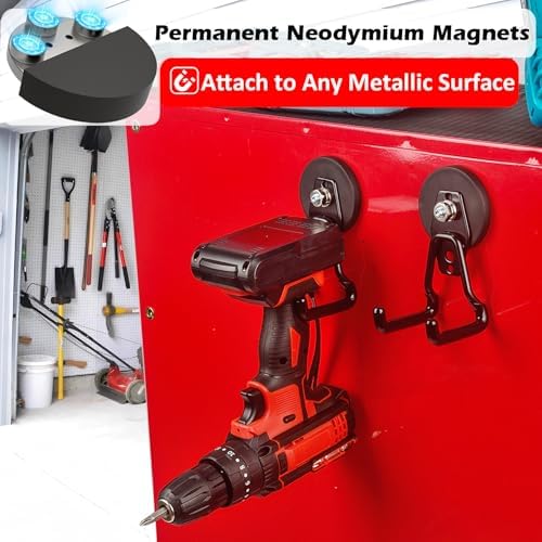 MUTUACTOR Upgraded Strong Magnetic Hooks Heavy Duty, 20lbs Durable Storage - Image 5