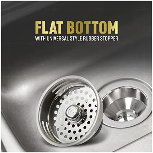 Highcraft 9843 Stainless Steel Kitchen Sink Strainer Basket-Replacement - Image 3