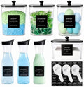 4+3 Pack Laundry Pods Containers & Dryer Sheet Holder & Laundry Detergent by Unknown