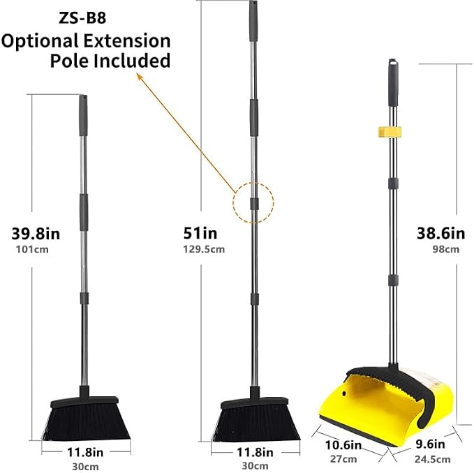 2-Pack is More economical，Brooms - Image 2