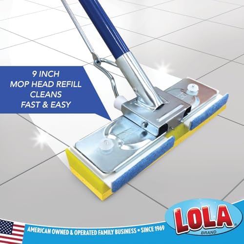 LOLA Cellulose SqueezeMatic Butterfly Sponge Mop Refill, 6 Pack, Refill Head - Image 5