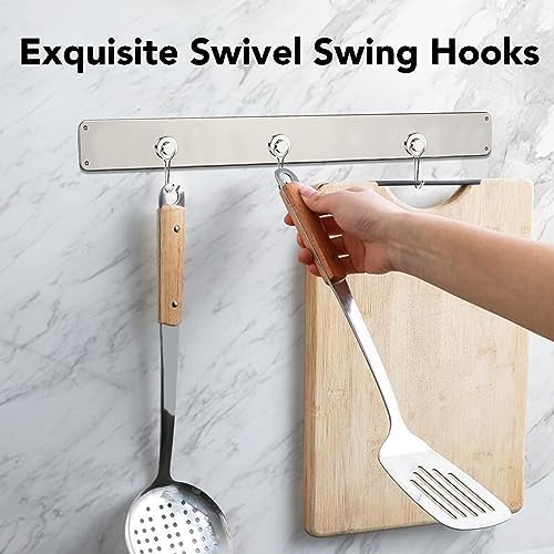 MIKEDE Magnetic Hooks Heavy Duty 40LB+ Swivel Swing Strong Magnet Hook - Image 6