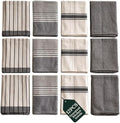 Cloud Scape Pack of 12 Kitchen Towels, Absorbent & Oversized by CloudScapeLinen