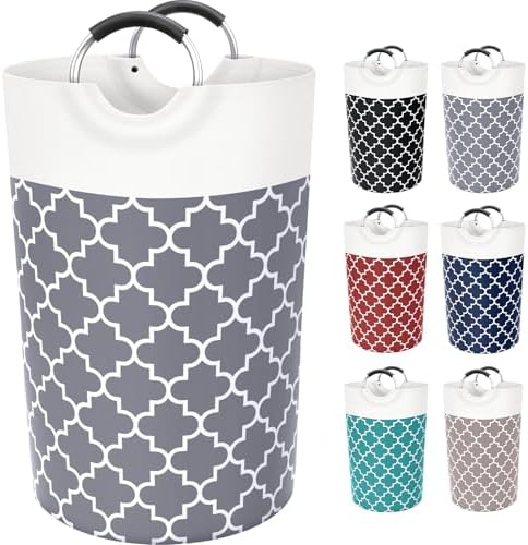 Large Laundry Basket 115L Tall Collapsible Hamper by Fabspace