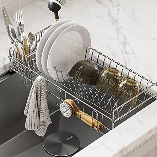 Kraus Workstation Kitchen Sink Dish Drying Rack Drainer and Utensil Holder by Unknown
