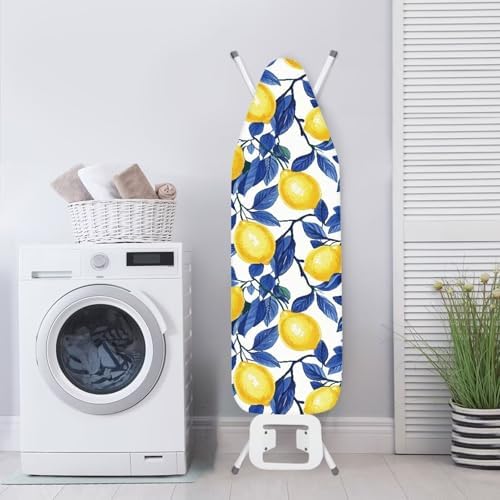 Cute Lemon Ironing Board Cover Soft Fabric Cover Standard Size Scorch Stain - Image 3