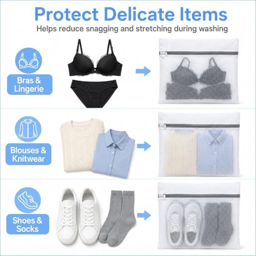 Lingerie Bag for Washing Delicates, Laundry Bags for Delicates - Image 6