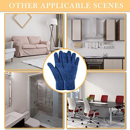 Patelai 3 Pairs Microfiber Dusting Gloves - Image 7