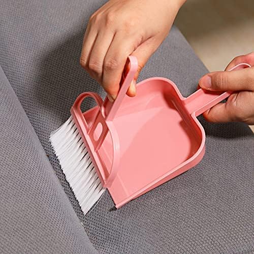 Lamoutor 3 Pack Mini Hand Broom and Dustpan Set Small Dust Pans - Image 5